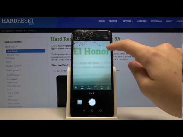 Video thumbnail for How to Activate Camera Pro Mode in Honor 8A - Grab Professional Pics