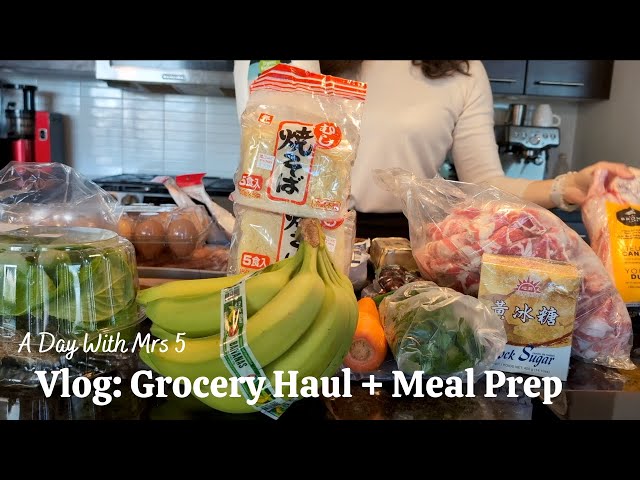 Video thumbnail for A Day In The Life| How to Meal Prep for the week| Grocery Haul