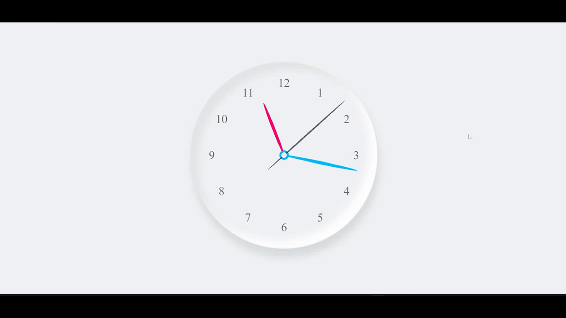 'Video thumbnail for Neumorphism Analog Clock Tutorial using HTML, CSS, JavaScript.'