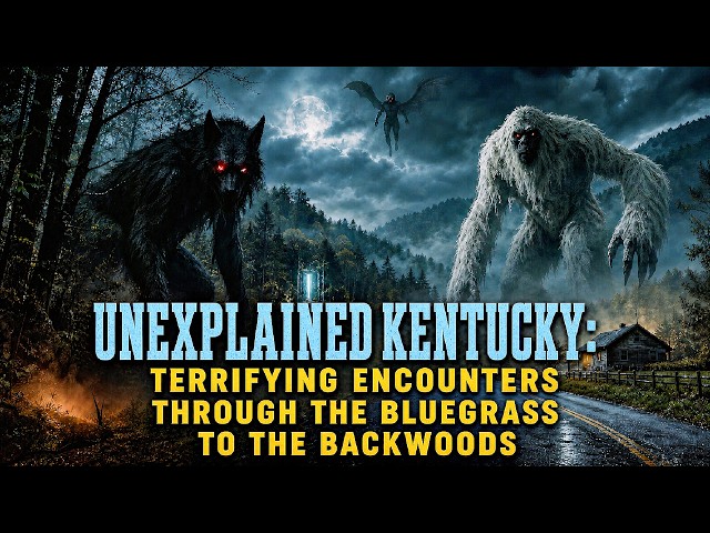 Video thumbnail for UNEXPLAINED KENTUCKY: Terrifying Encounters Through the Bluegrass to the Backwoods