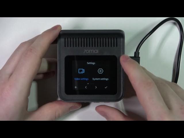 Video thumbnail for 70Mai Dash Cam A400 - How To Change Language