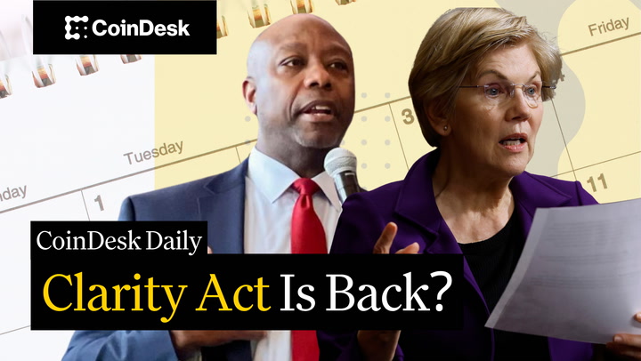 Video thumbnail for Senate sets markup date for market structure