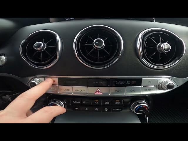 Video thumbnail for How to Find and Manage Volumes Settings in Kia Stinger ( 2017 - now )