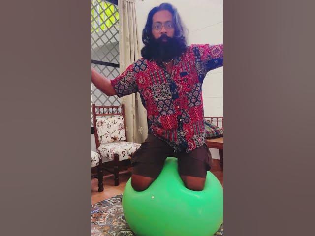 Video thumbnail for wanna ride tall bikes confidently? practice off the motorcycle, on a ball! #offroad #moto #balance