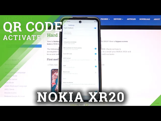 Video thumbnail for How to Allow Camera to Scan QR Codes on Nokia XR20 – QR Codes Reader