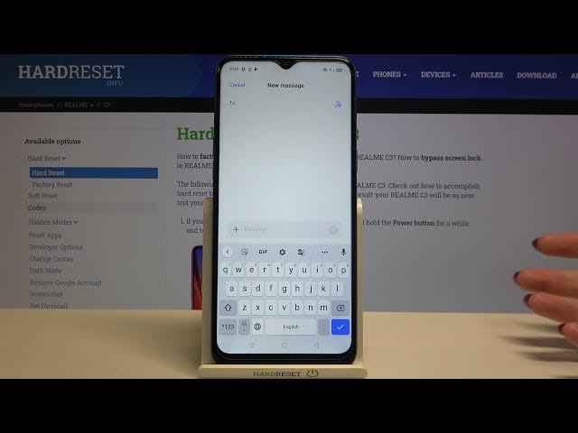 Video thumbnail for How to Change Keyboard Language in REALME C3 – Keyboard Dictionary