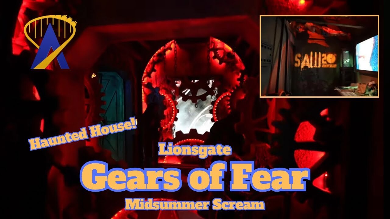 Video thumbnail for Lionsgate Gears of Fear at Midsummer Scream Hall of Shadows