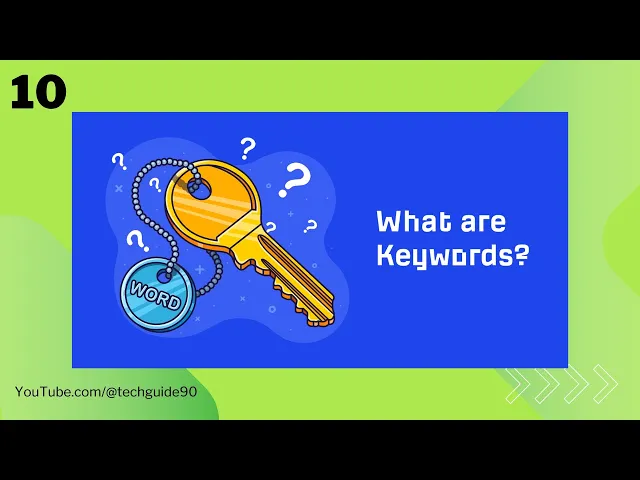 Video thumbnail for What is Keywords in Blogging | Blogging Mastery Course