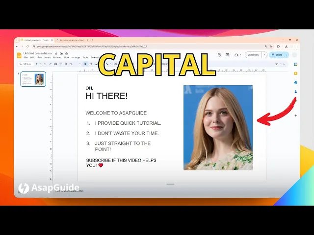 Video thumbnail for How to Make Everything Capitalized in Google Slides