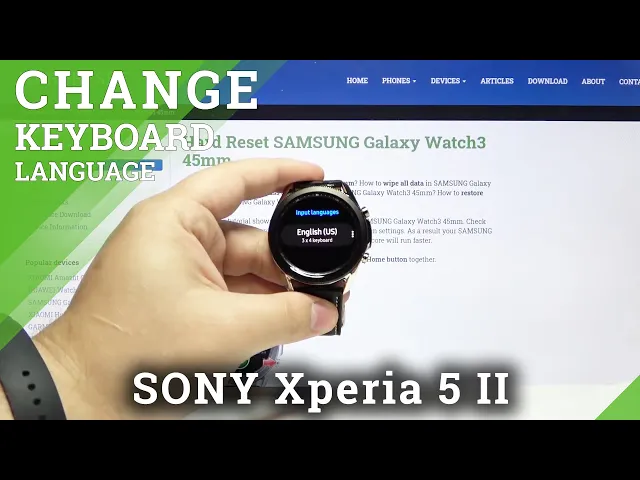 Video thumbnail for How to Change Keyboard Language on SAMSUNG Galaxy Watch 3 – Keyboard Settings