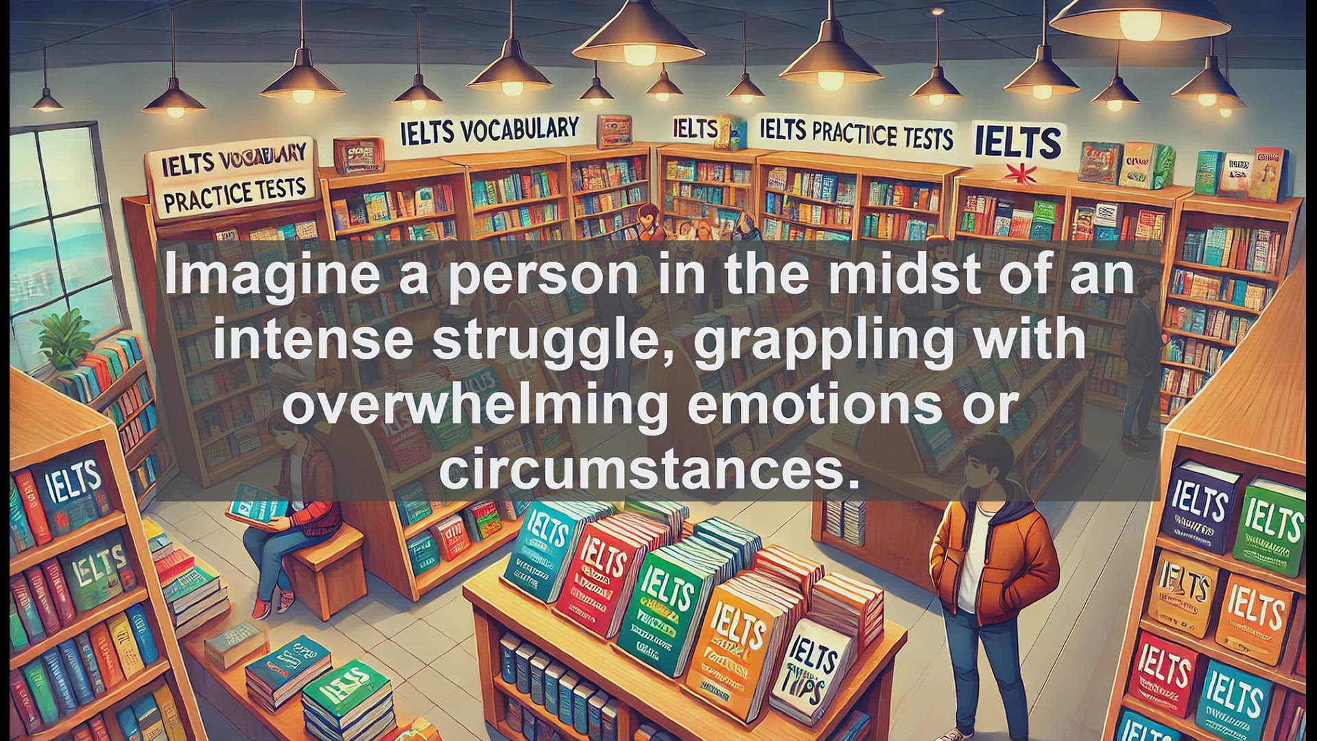 'Video thumbnail for 2000 Must Know IELTS 9.0 Vocabulary - Understanding 'Throes': A Powerful Word for Intense Struggles'