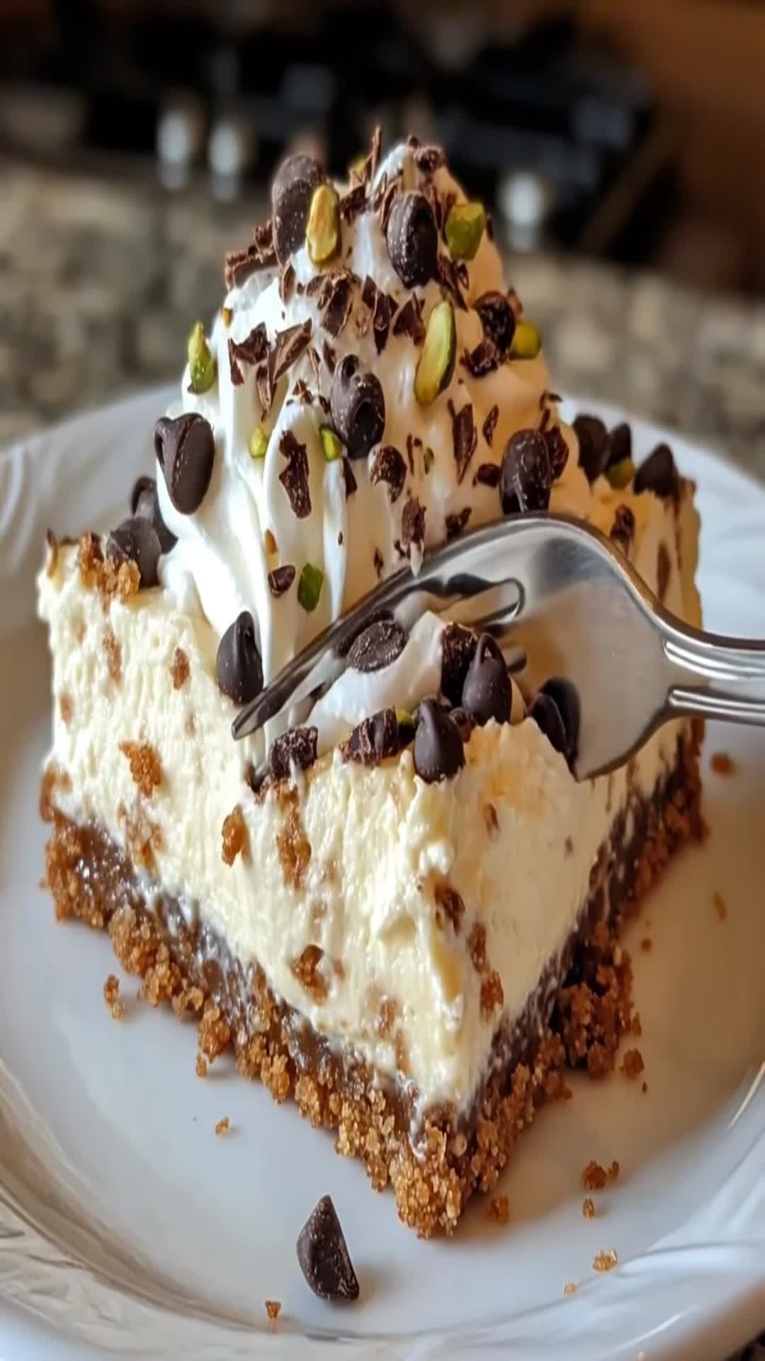 Video thumbnail for Cannoli Cheesecake Bars