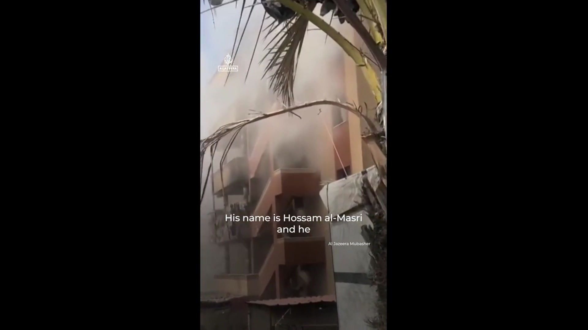 'Video thumbnail for Four journalists among 19 people killed in Israeli attack on Gaza hospital'