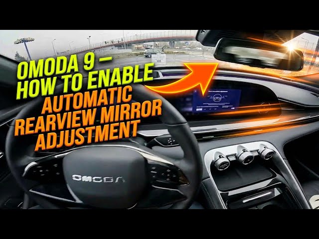 Video thumbnail for OMODA 9 – How to Enable Automatic Rearview Mirror Adjustment