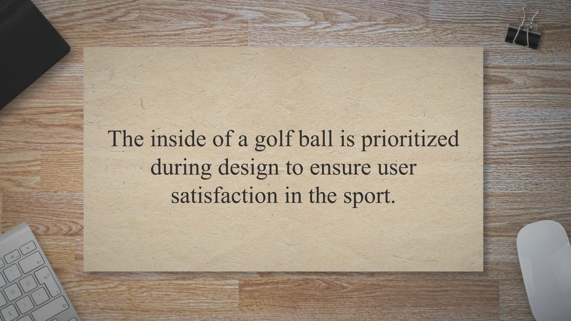 Video thumbnail for Learn What is the inside of a golf ball.