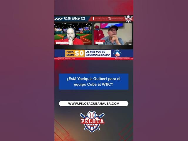 Video thumbnail for ¿Está Yoelks Guibert para el equipo Cuba al WBC?