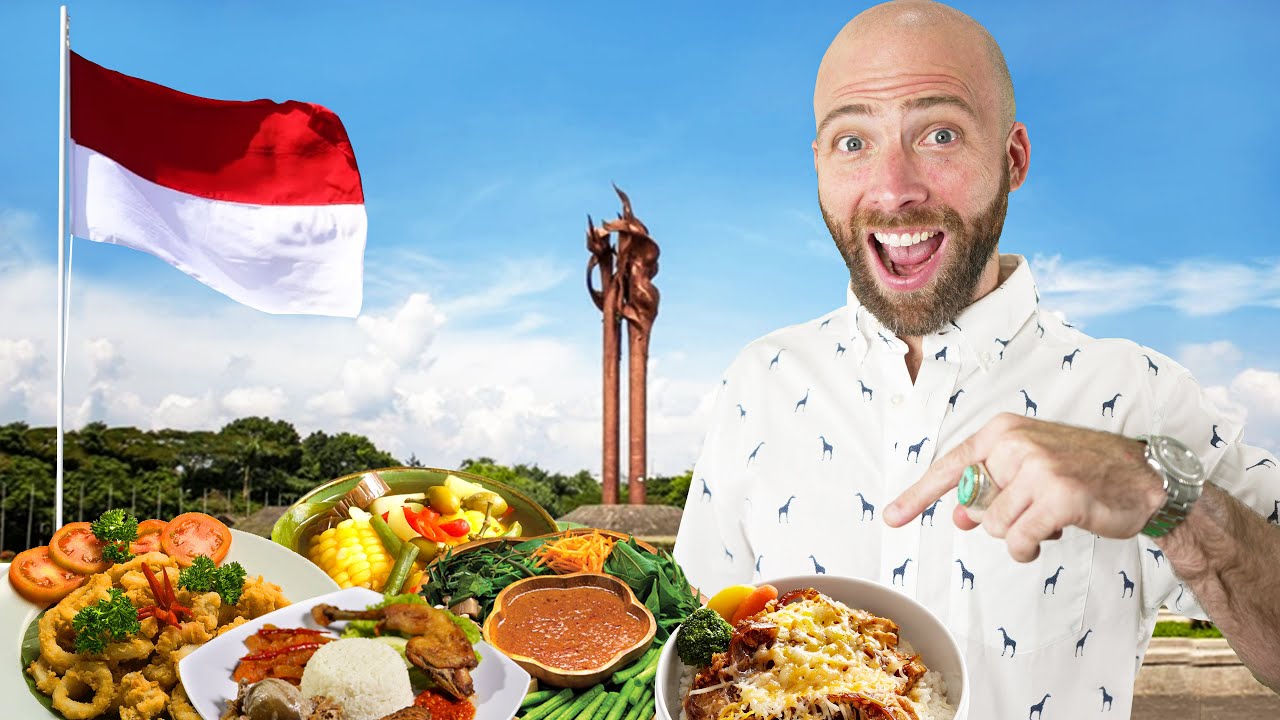 Video thumbnail for 100 Hours in Bandung, Indonesia! (Full Documentary) Indonesian Sundanese Food You Must Eat!