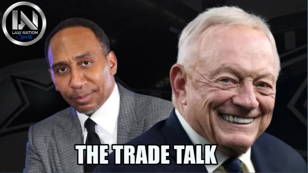 Video thumbnail for law nation sports: jerry jones and stephen a. smith trade talk, plus cowboys' draft analysis & more!