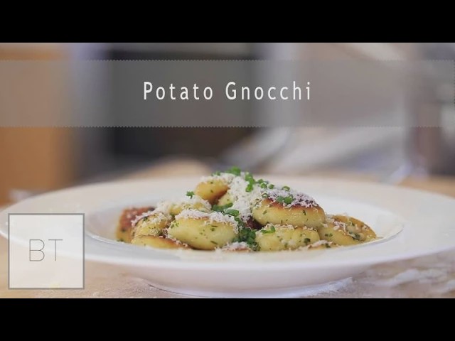 Video thumbnail for Potato Gnocchi | Byron Talbott