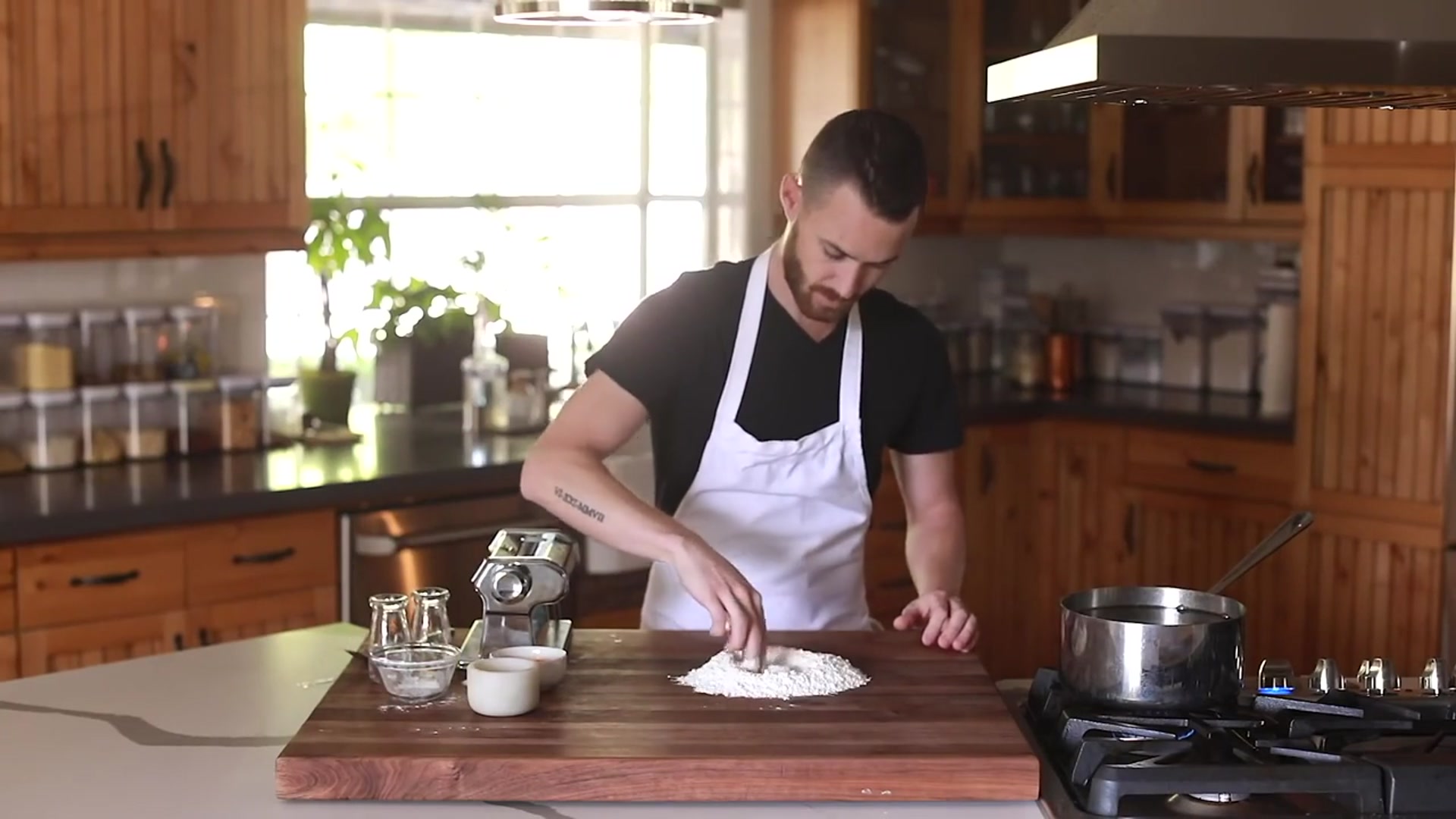 'Video thumbnail for Truffle Pappardelle Pasta'