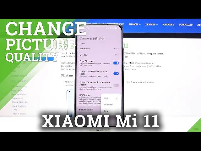 Video thumbnail for How to Change Image Quality in XIAOMI Mi 11 – Find Quality Settings
