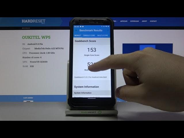 Video thumbnail for Oukitel WP5 Geekbench 5 | CPU Performance TEST