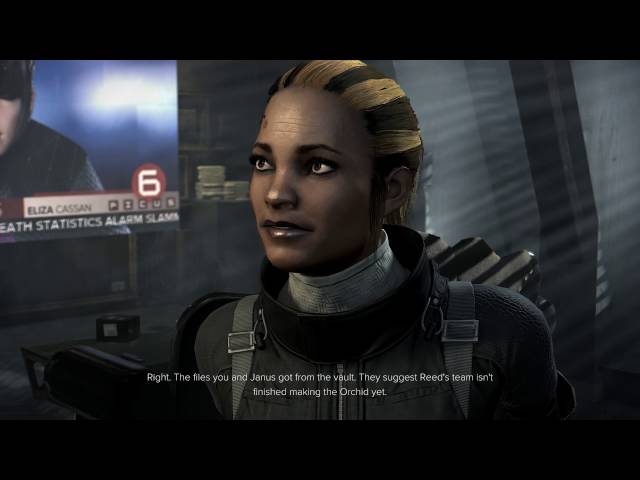 Video thumbnail for Deus Ex: Mankind Divided - Hunting Down The Final Clues: Alex 'We Got It Wrong' Orchid Sample Scene