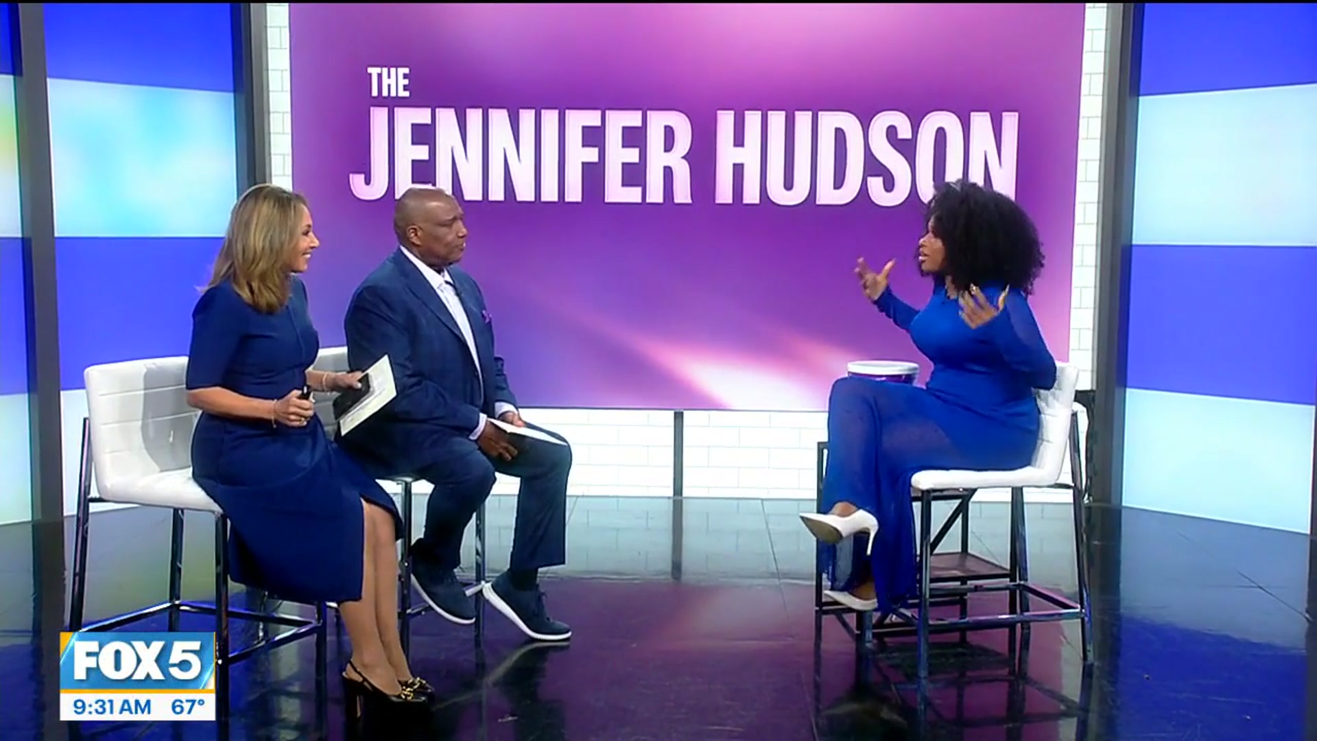 'Video thumbnail for Jennifer Hudson talks new season of her talk show on GDNY'