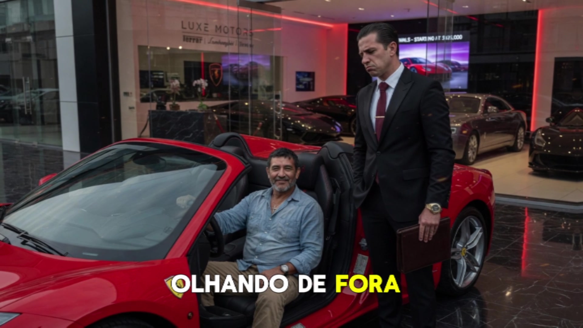 Video thumbnail for FUNCIONÁRIO HUMILHOU HOMEM SIMPLES EM CARRO DE LUXO… MAS ELE ERA O DONO DA CONCESSIONÁRIA!