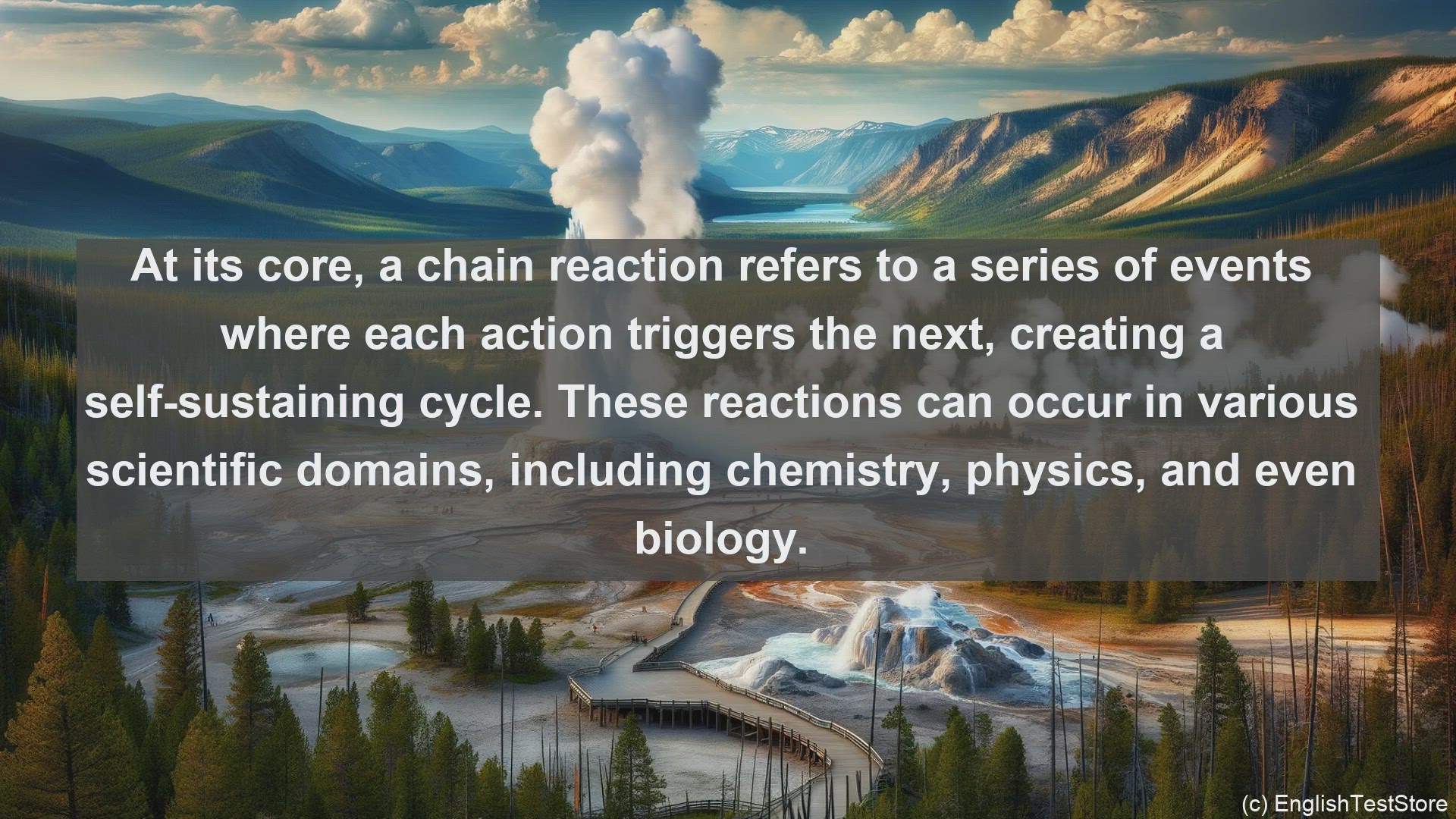 'Video thumbnail for Chain reaction in science  definition and examples'