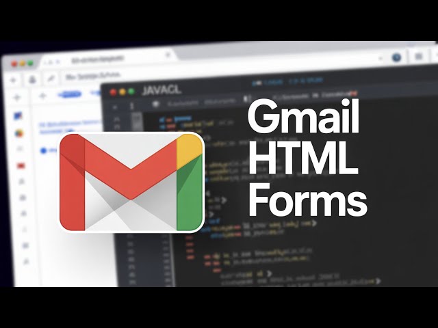Video thumbnail for Google Apps Script to Send Email Using GmailApp in HTML Form & Javascript Web App in Browser