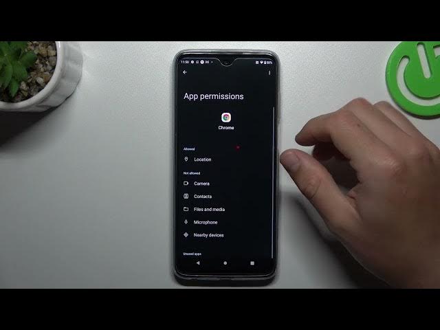 Video thumbnail for How to Turn Off the App Tracking on MOTOROLA Moto G32 - Restricting Location Access