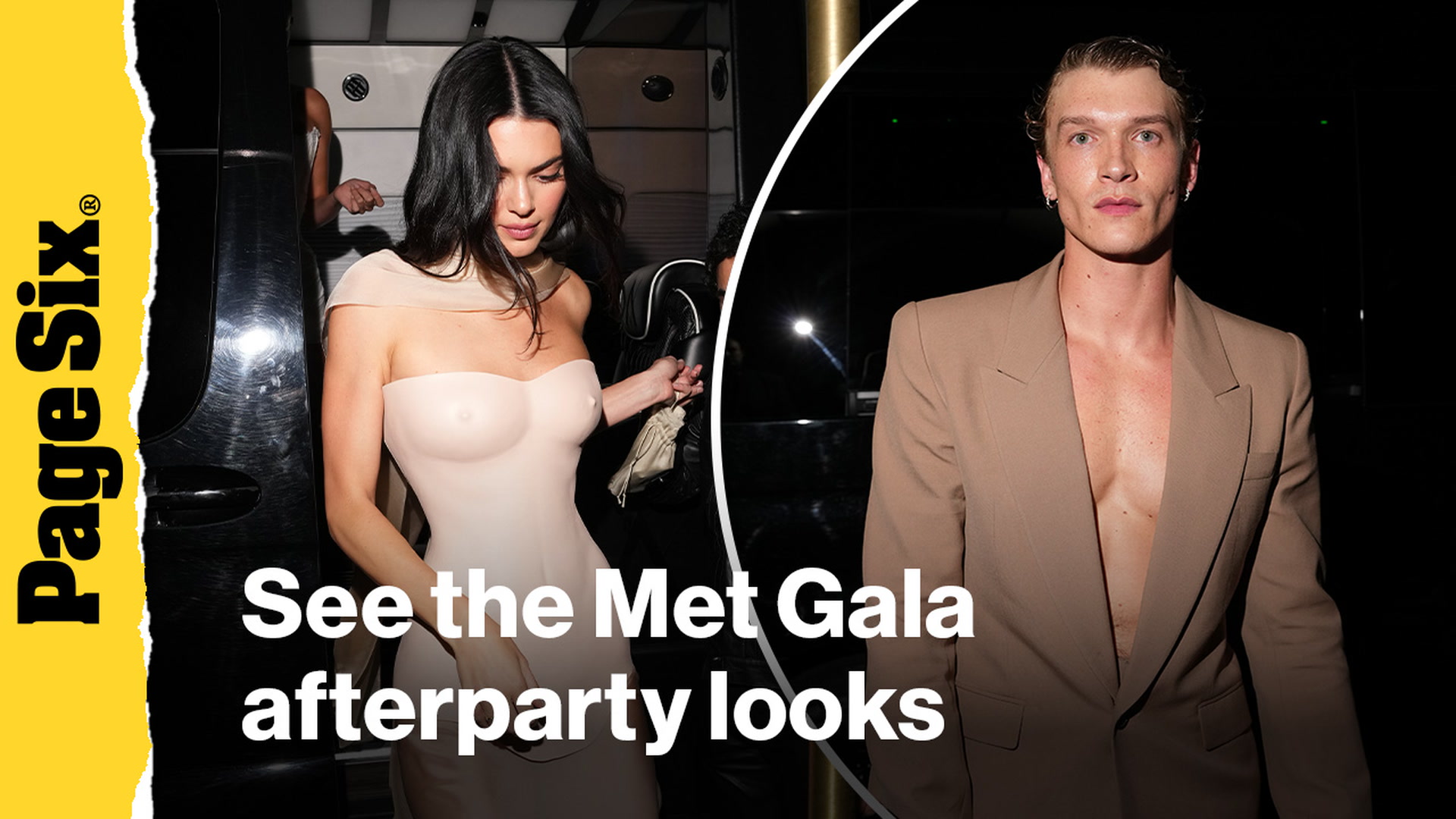 Video thumbnail for The best Met Gala 2026 after-party looks: Connor Storrie, Kendall Jenner and more