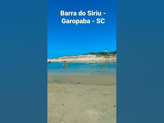 Video thumbnail for Tarde ensolarada na Barra do Siriu, Garopaba - dez/2022