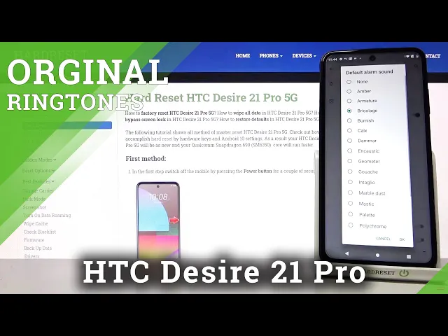 Video thumbnail for Check Out All Alarm Tones in HTC Desire 21 Pro 5G – Default Alarm Sounds Presentation