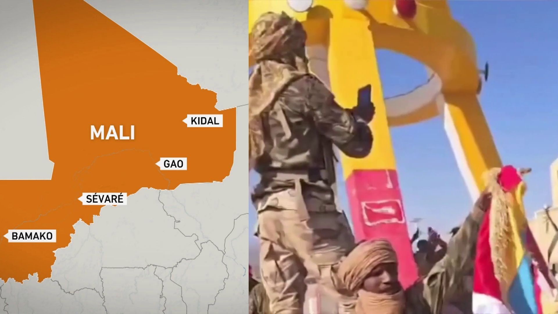 Video thumbnail for Mali Under Siege: Coordinated Attacks Trigger Curfew in Bamako