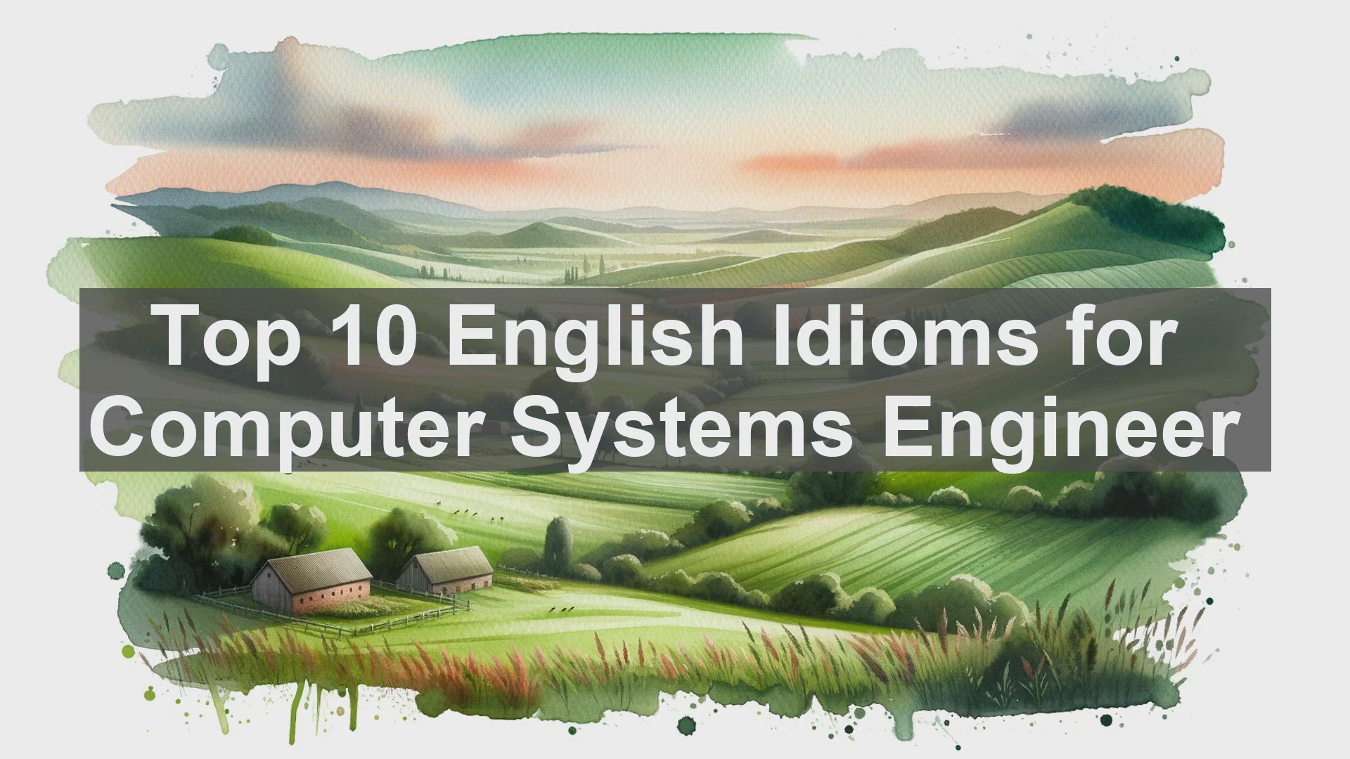 'Video thumbnail for Top 10 English Idioms for Computer Systems Engineer'