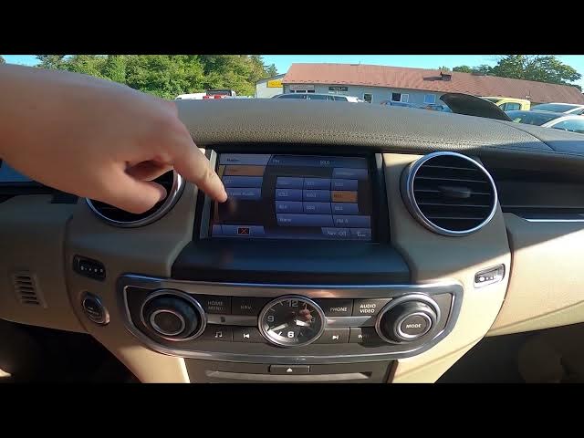 Video thumbnail for How to Manually Change Radio Station in Land Rover Discovery IV (2010 – 2016) - Adjust Radio Station