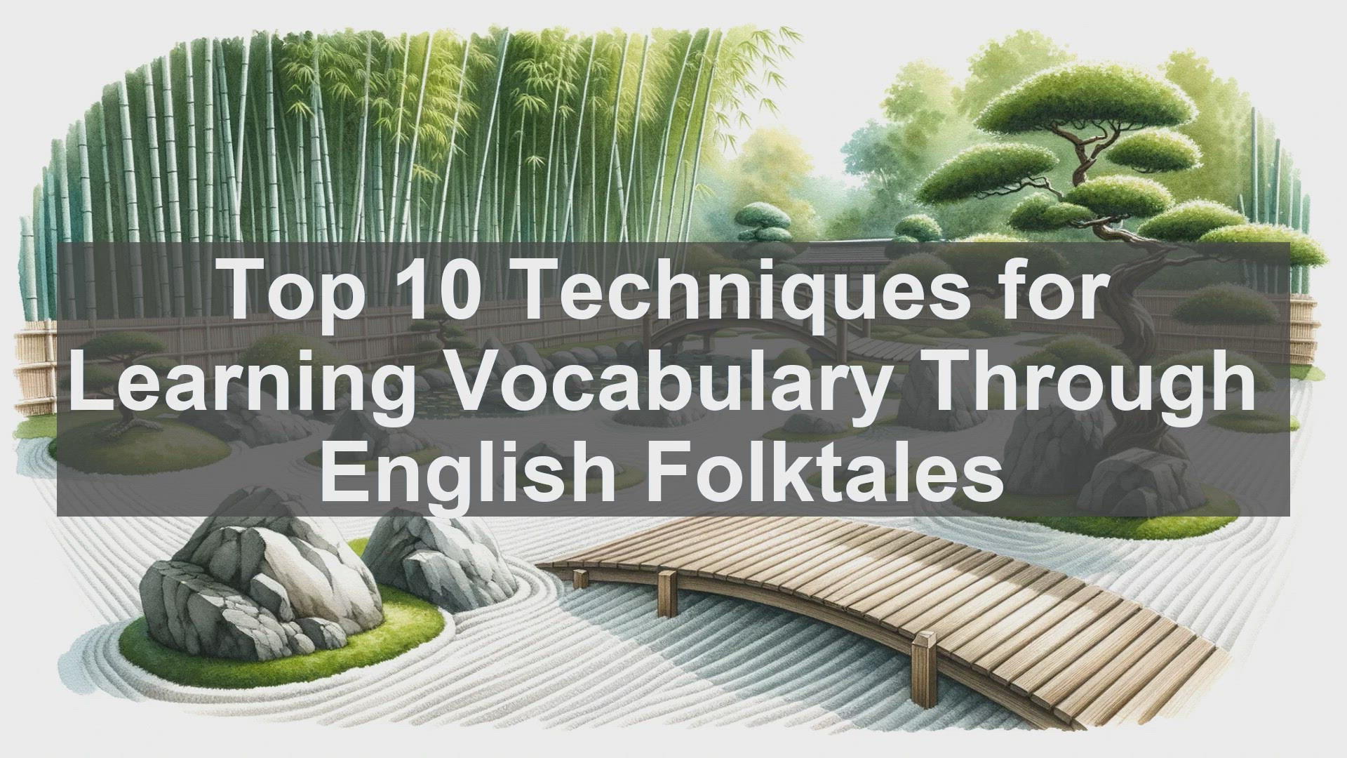 'Video thumbnail for Top 10 Techniques for Learning Vocabulary Through English Folktales'