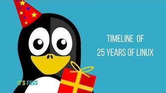 Video thumbnail for 25 Most Important Events In The History of Linux