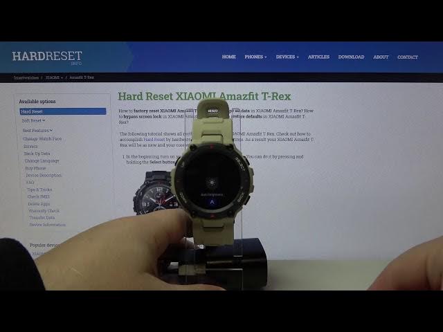 Video thumbnail for How to Adjust Screen Brightness in XIAOMI Amazfit T-Rex – Customize Display Settings