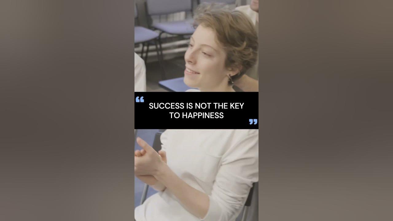 Video thumbnail for Unlock the Secret to Success with Happiness - Motivational Video #shorts