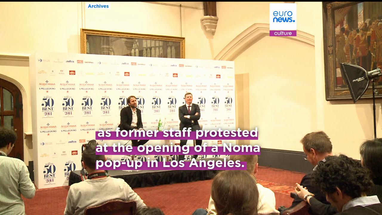 Video thumbnail for Top chef René Redzepi leaves Noma restaurant over abuse and assault allegations