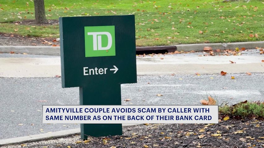 Video thumbnail for Amityville couple has close call with potential bank scam