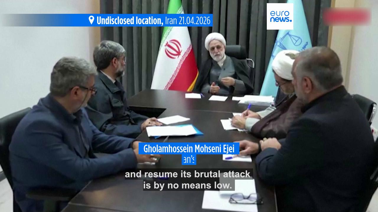 Video thumbnail for No Iran delegation sent to talks with US yet as ceasefire set to expire