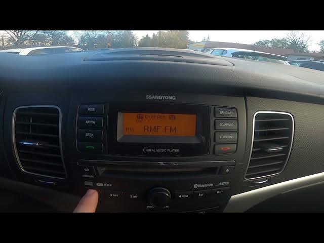 Video thumbnail for How to Assign Radio Station to Button in Ssangyong Korando III ( 2010 – 2016 )