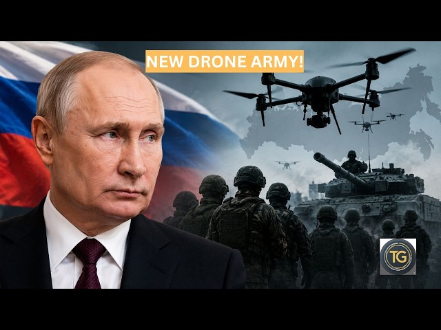 Video thumbnail for Putin Makes Major Military Shake-Up — Russia Creates New Drone Force