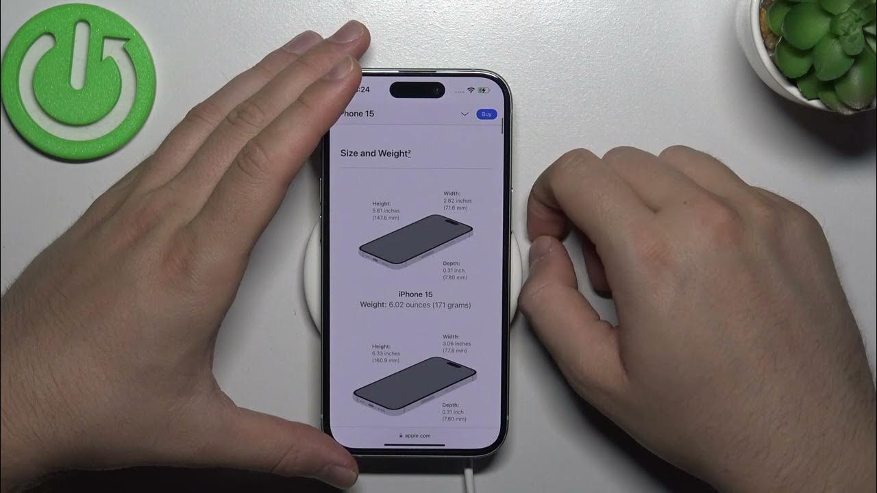Video thumbnail for How Long is iPhone 15? | Length Checkup