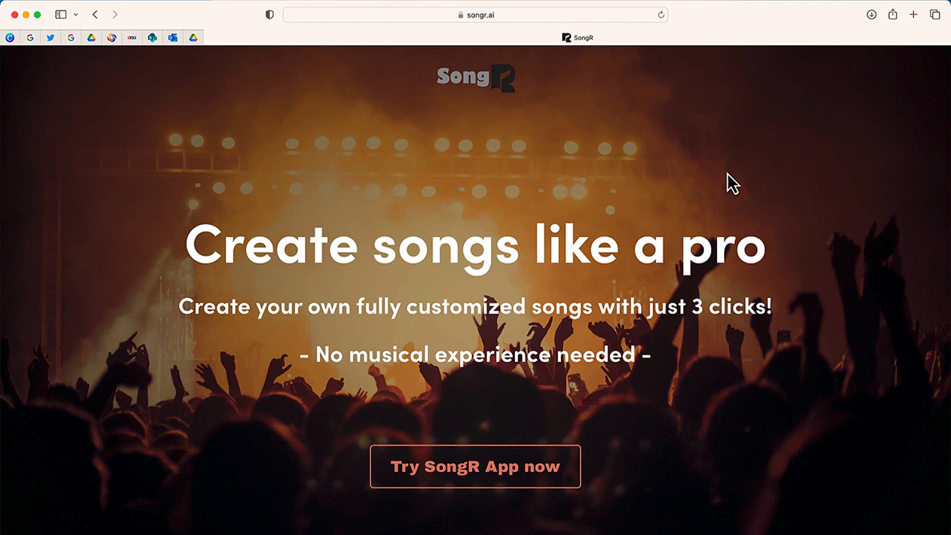'Video thumbnail for SongR_ The ChatGPT for Songs _ Create a song in SECONDS with AI'