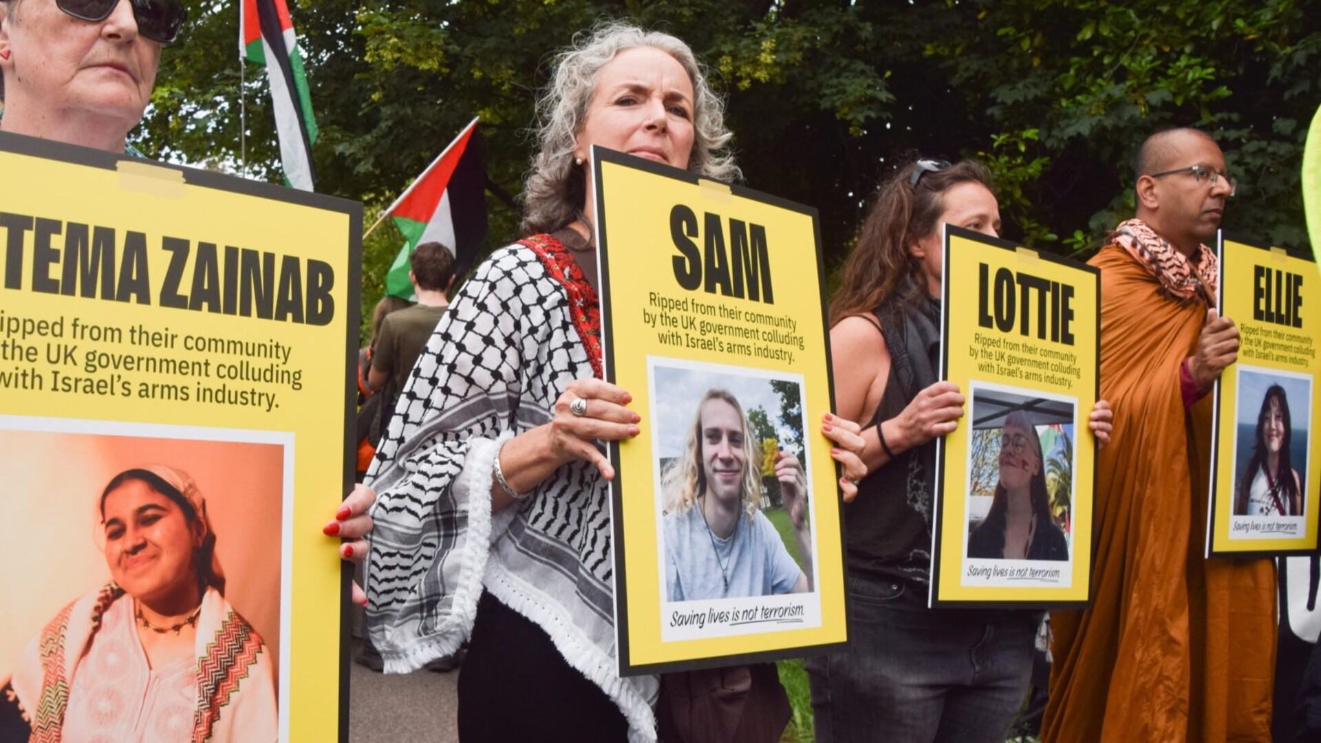Video thumbnail for UK court jails Palestine Action activists on ‘terrorism’ charges